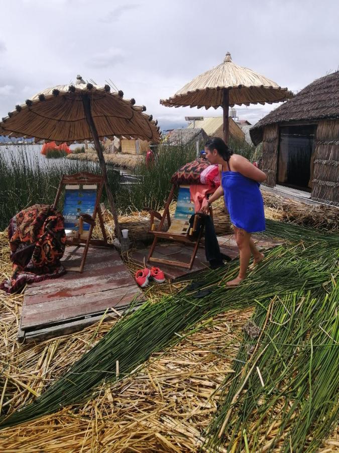 Uros Lodge Lover Titiqaqa بونو المظهر الخارجي الصورة